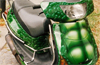 Airbrush tankbemalung  Design Motoroller Reptil