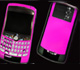 airbrush handy Blackberry pink und ornamente