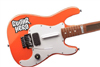 Airbrushdesign auf Gitarre Guitar Hero-orange