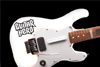 Airbrushdesign auf Gitarre-Guitar-Hero-weiss