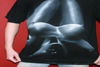 T Shirt Airbrush Aktbild