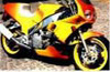 Airbrush motorrad-tank-farbverlauf-orange-gelb(revell)